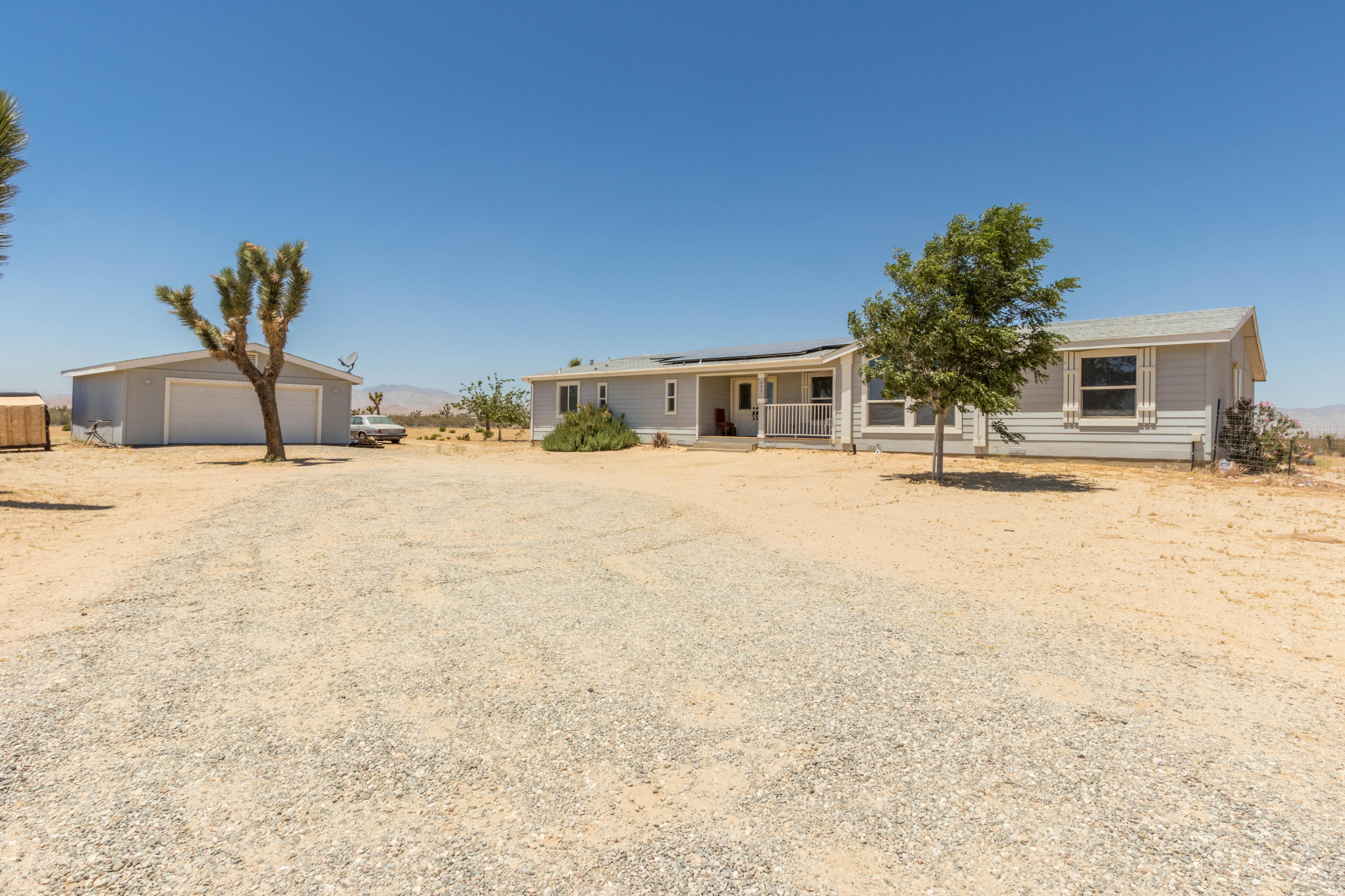 4403 Backus Road Mojave, CA 93501 - Photo 28 of 35 a view of a house with snow on the road
