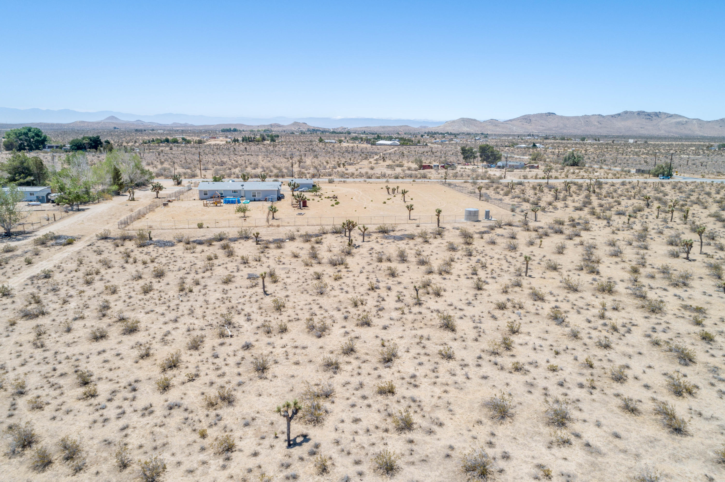 4403 Backus Road Mojave, CA 93501 - Photo 31 of 35 an aerial view of house with beach
