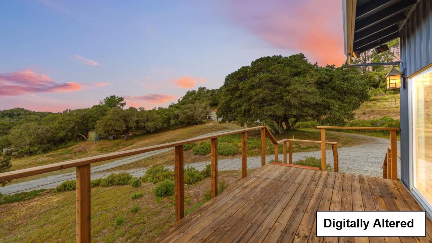 19269 Mallory Canyon Road, Unit D Salinas, CA 93907 - Photo 63 of 77 a view of balcony with wooden floor and fence