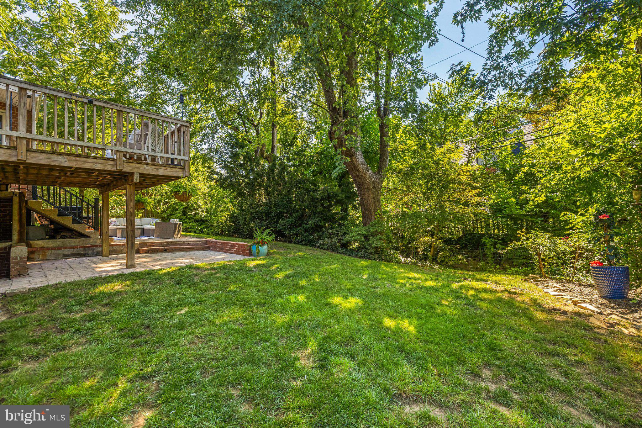 307 Worthington Road Towson, MD 21286 - Photo 48 of 72 Lush backyard oasis with serene greenery.