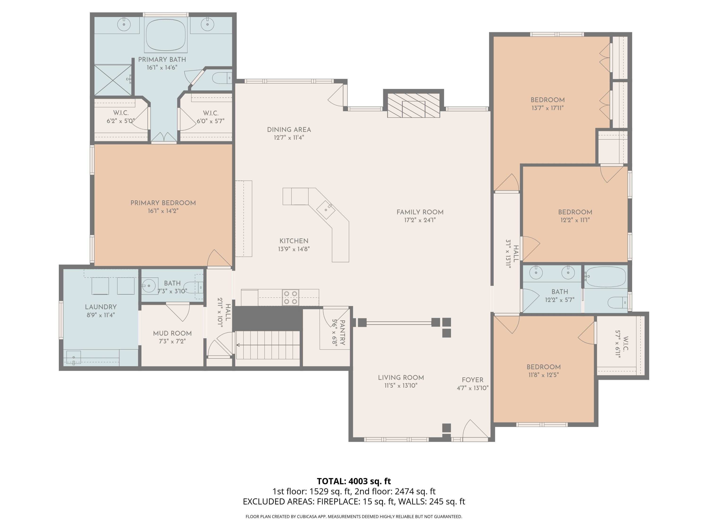 9611 82nd Place Pleasant Prairie, WI 53158 - Photo 50 of 52 First floor. Split bedroom layout