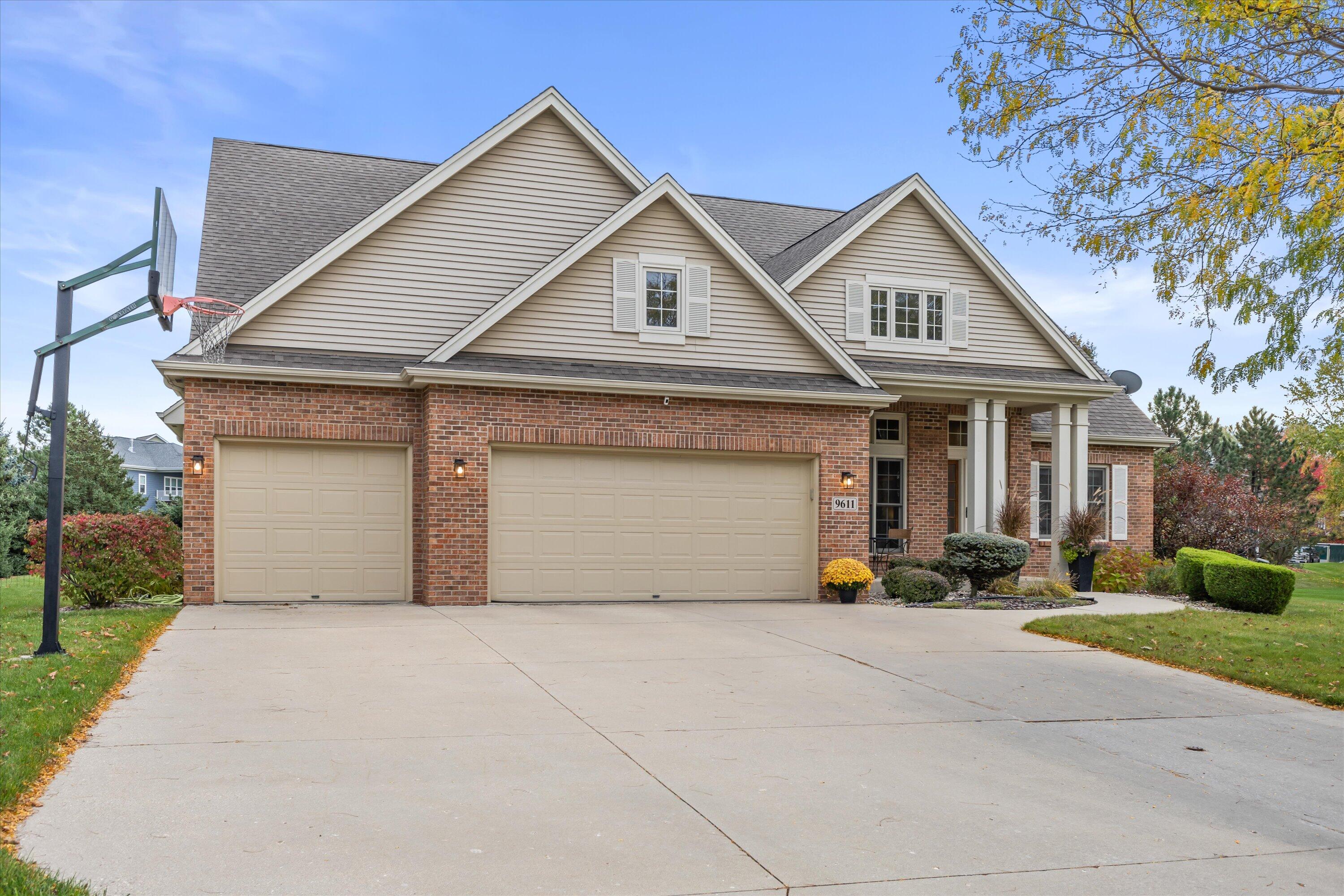9611 82nd Place Pleasant Prairie, WI 53158 - Photo 2 of 52 Extra large concrete driveway