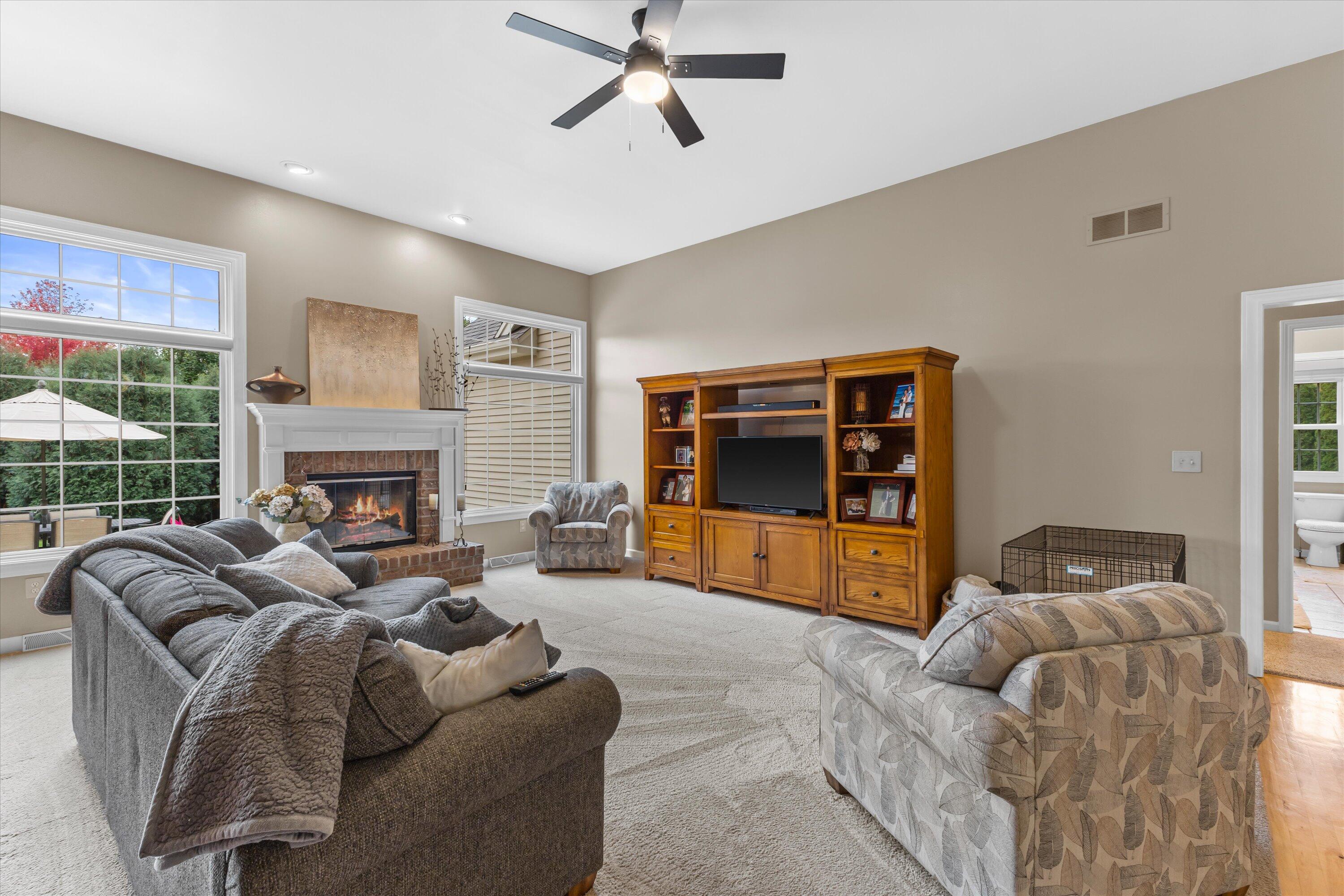 9611 82nd Place Pleasant Prairie, WI 53158 - Photo 6 of 52 New carpet and paint