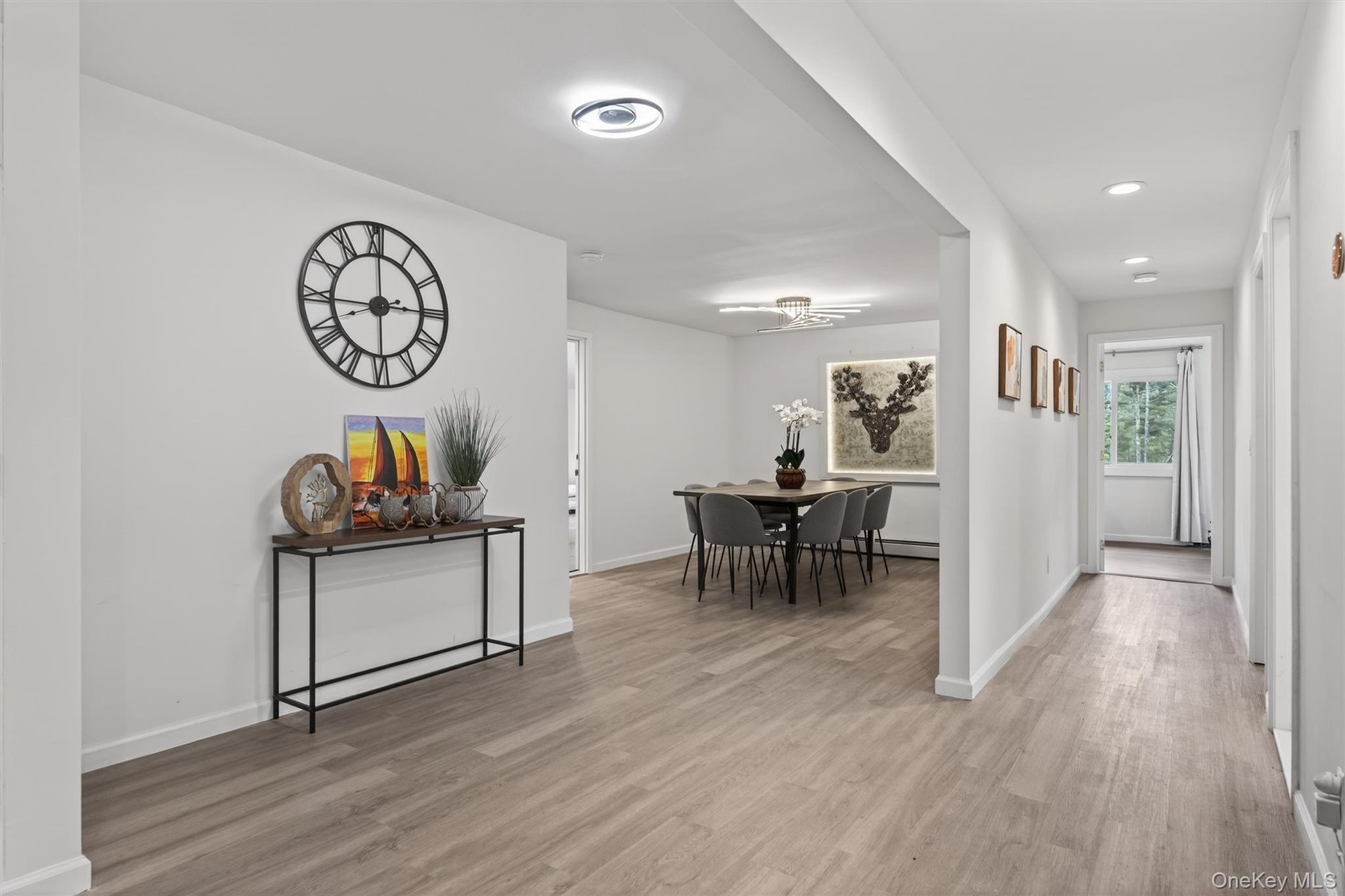 86 Beaver Brook Road Narrowsburg, NY 12764 - Photo 6 of 41 From Living room to bedrooms and dining