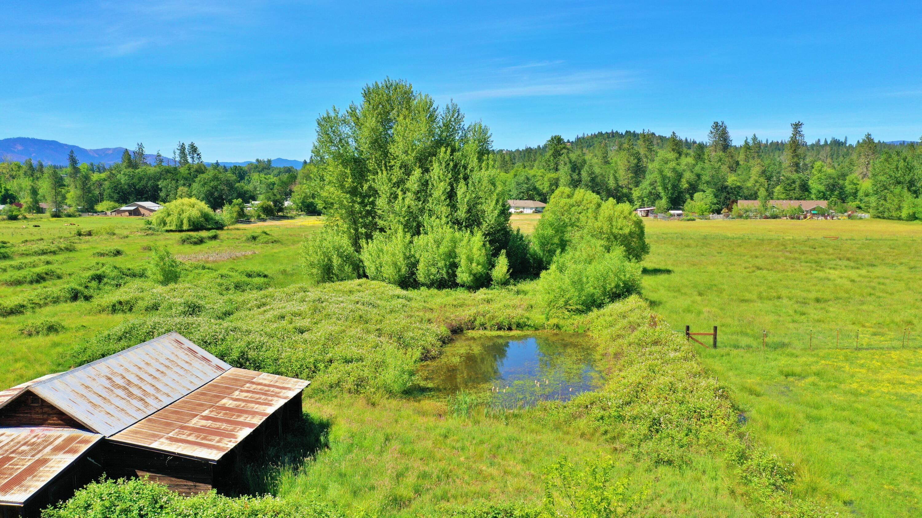 4888 Jerome Prairie Road Grants Pass, OR 97527 - Photo 28 of 35 Barn & pond