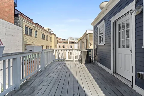 a view of a roof deck