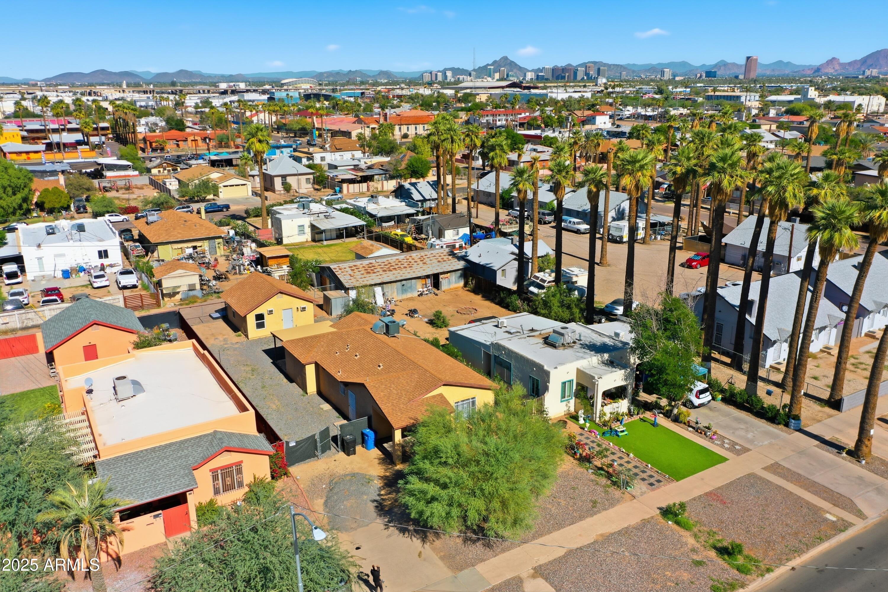 2118 West Adams Street Phoenix, AZ 85009 - Photo 46 of 48 an aerial view of multiple house