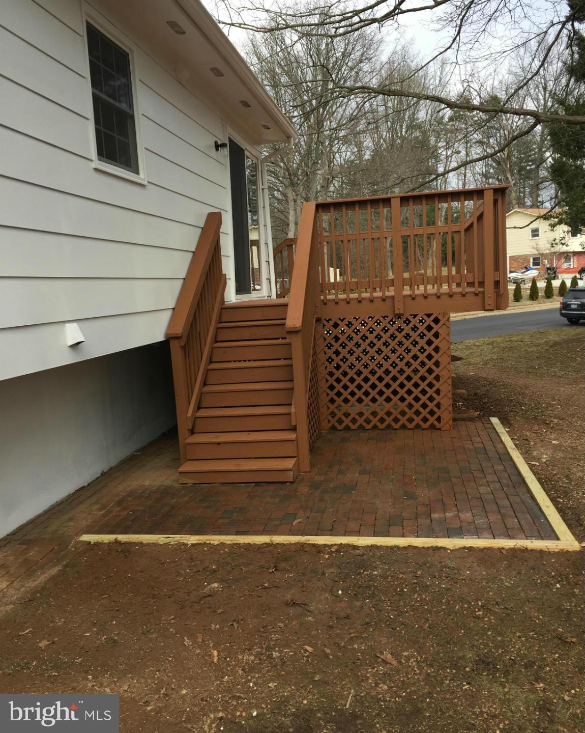 13533 Delaney Road Woodbridge, VA 22193 - Photo 17 of 21 LARGE DECK W/ SIDE STAIRS ON BOTH SIDES