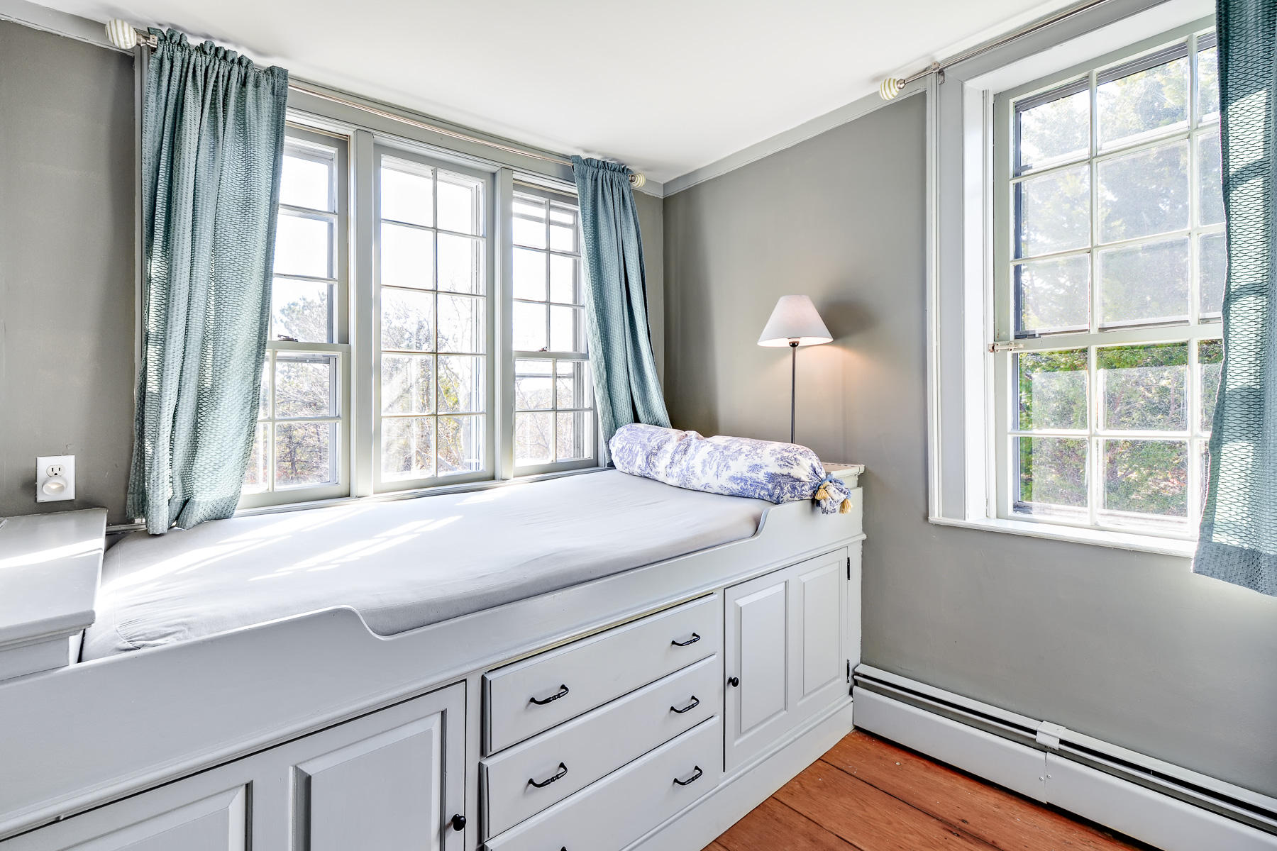 24 Old County Road Truro, MA 02666 - Photo 25 of 42 a bedroom with a bed and a large window