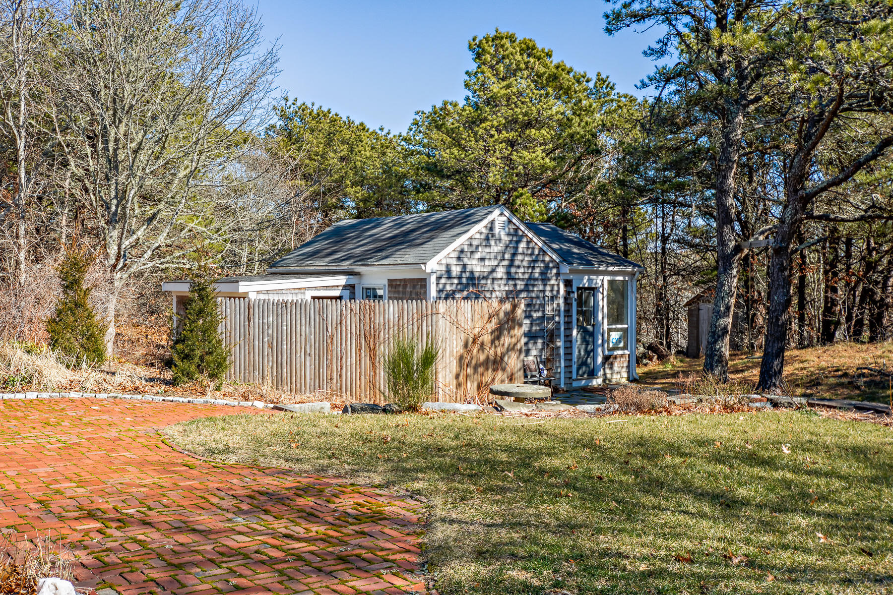 24 Old County Road Truro, MA 02666 - Photo 38 of 42 a view of a house with a yard