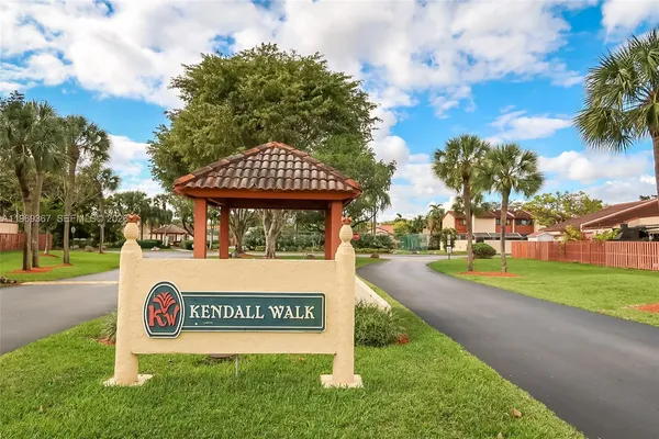 a view of street sign
