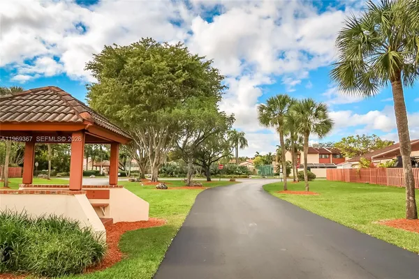 a view of a volley ball court