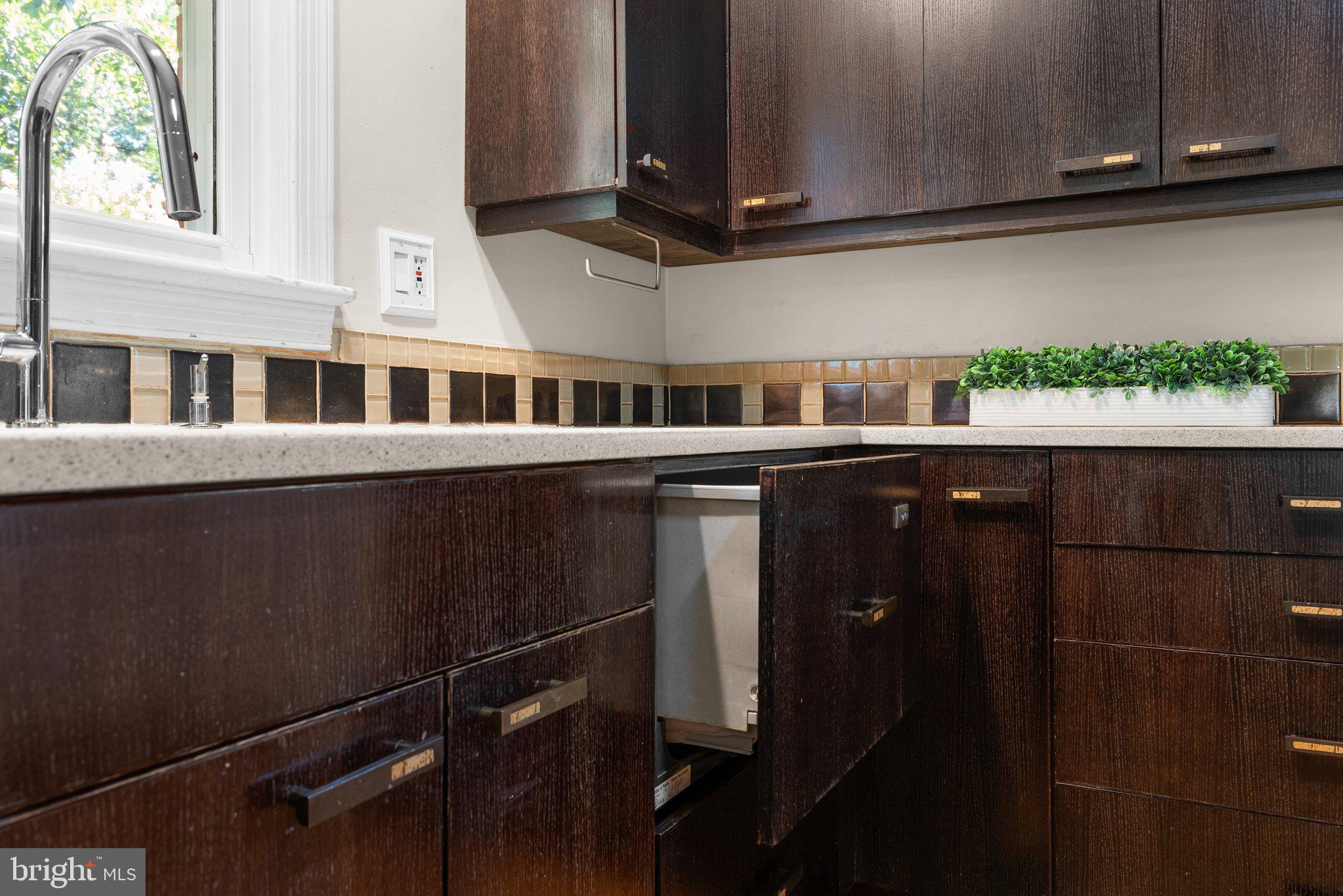 218 St Lawrence Drive Silver Spring, MD 20901 - Photo 13 of 63 Kitchen with custom wood cabinets