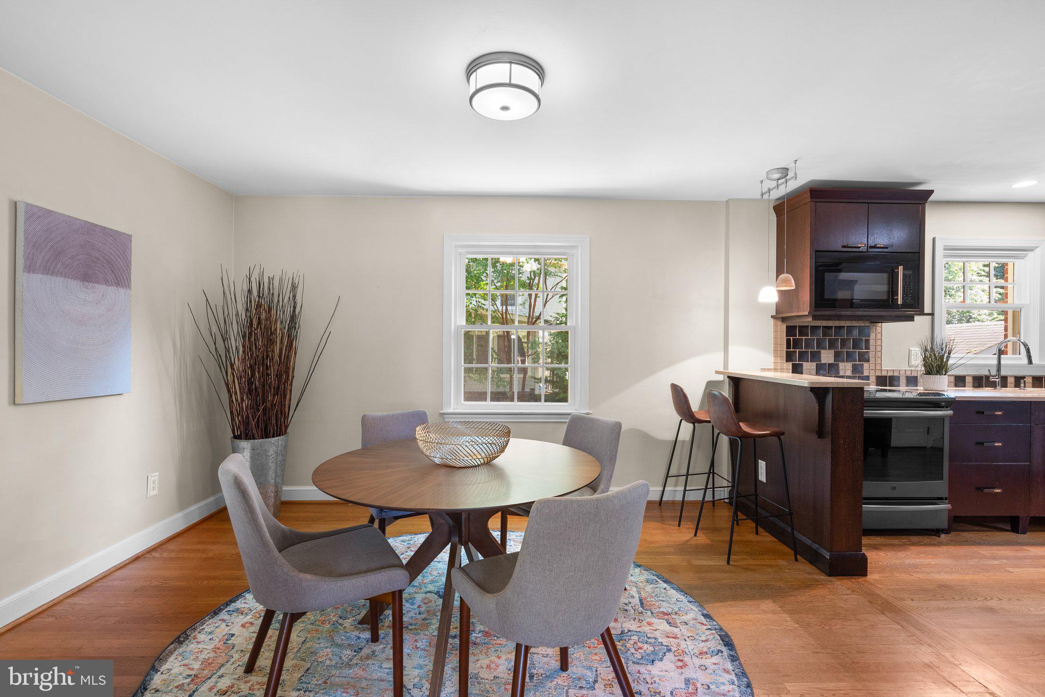 218 St Lawrence Drive Silver Spring, MD 20901 - Photo 22 of 63 Dining room opens to kitchen