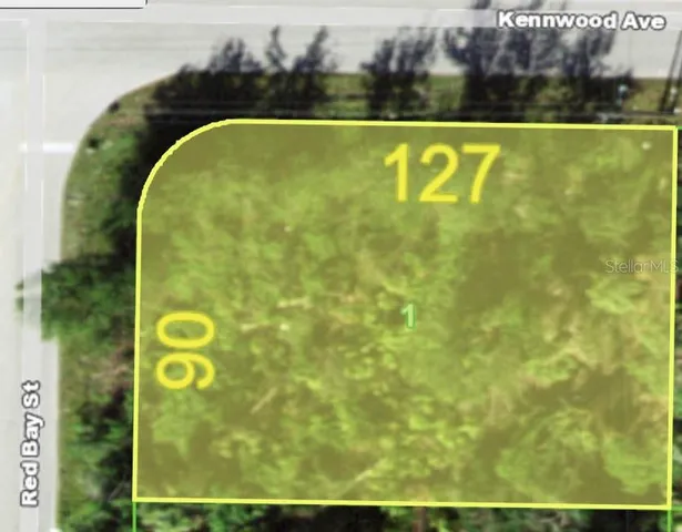 a view of a swimming pool with a yard