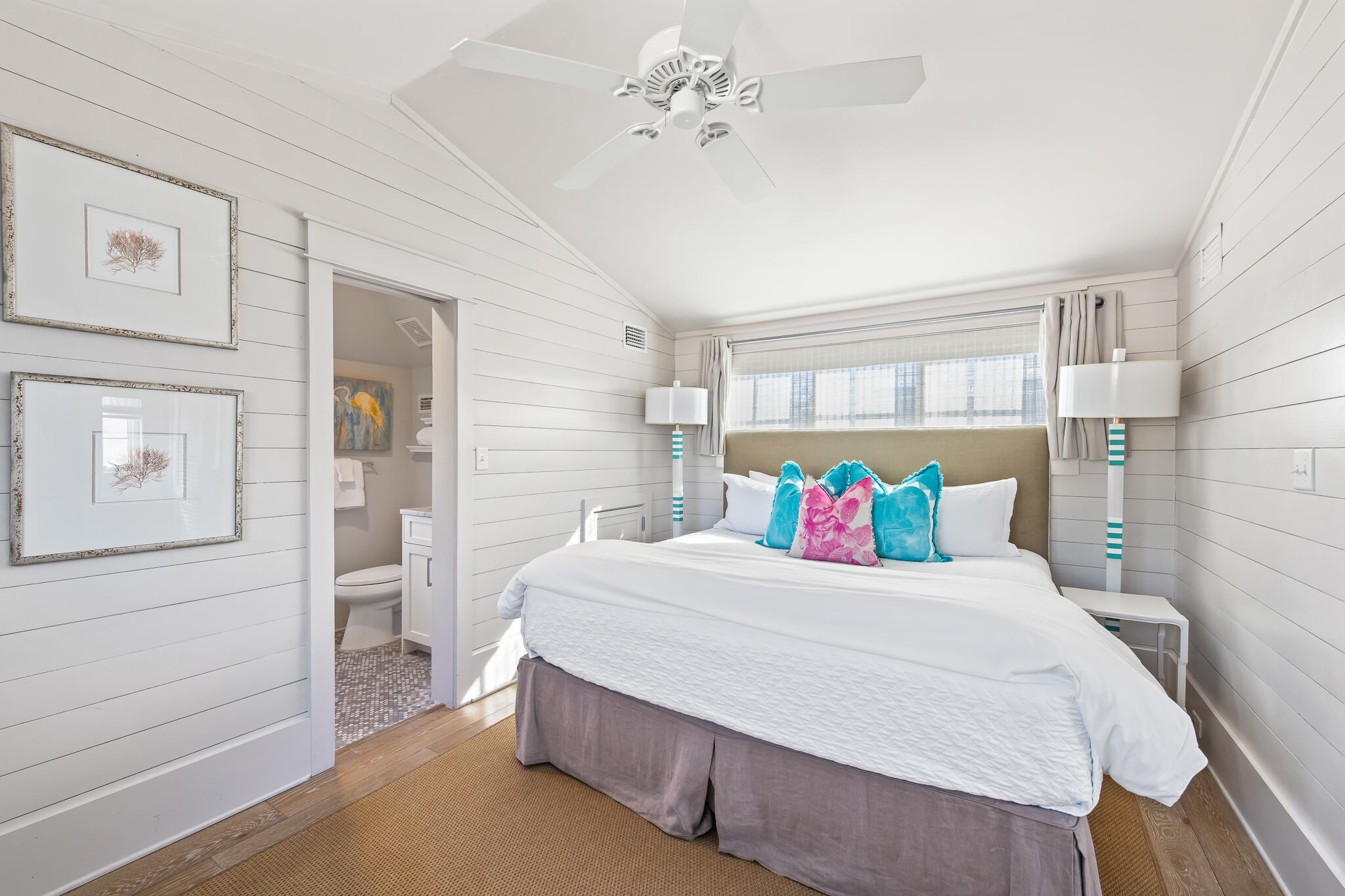 188 Round Road Inlet Beach, FL 32461 - Photo 79 of 98 a bedroom with a bed and a table