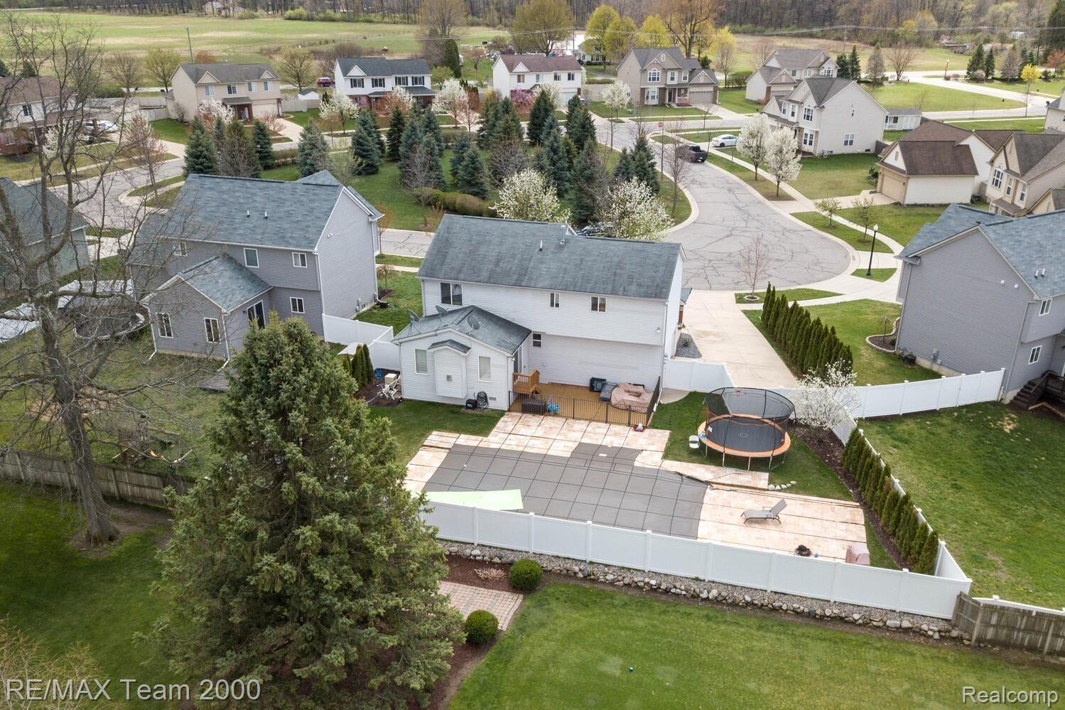 828 Golf Ridge Circle Dundee, MI 48131 - Photo 33 of 37 32_Drone_Exterior_7_mls.jpg