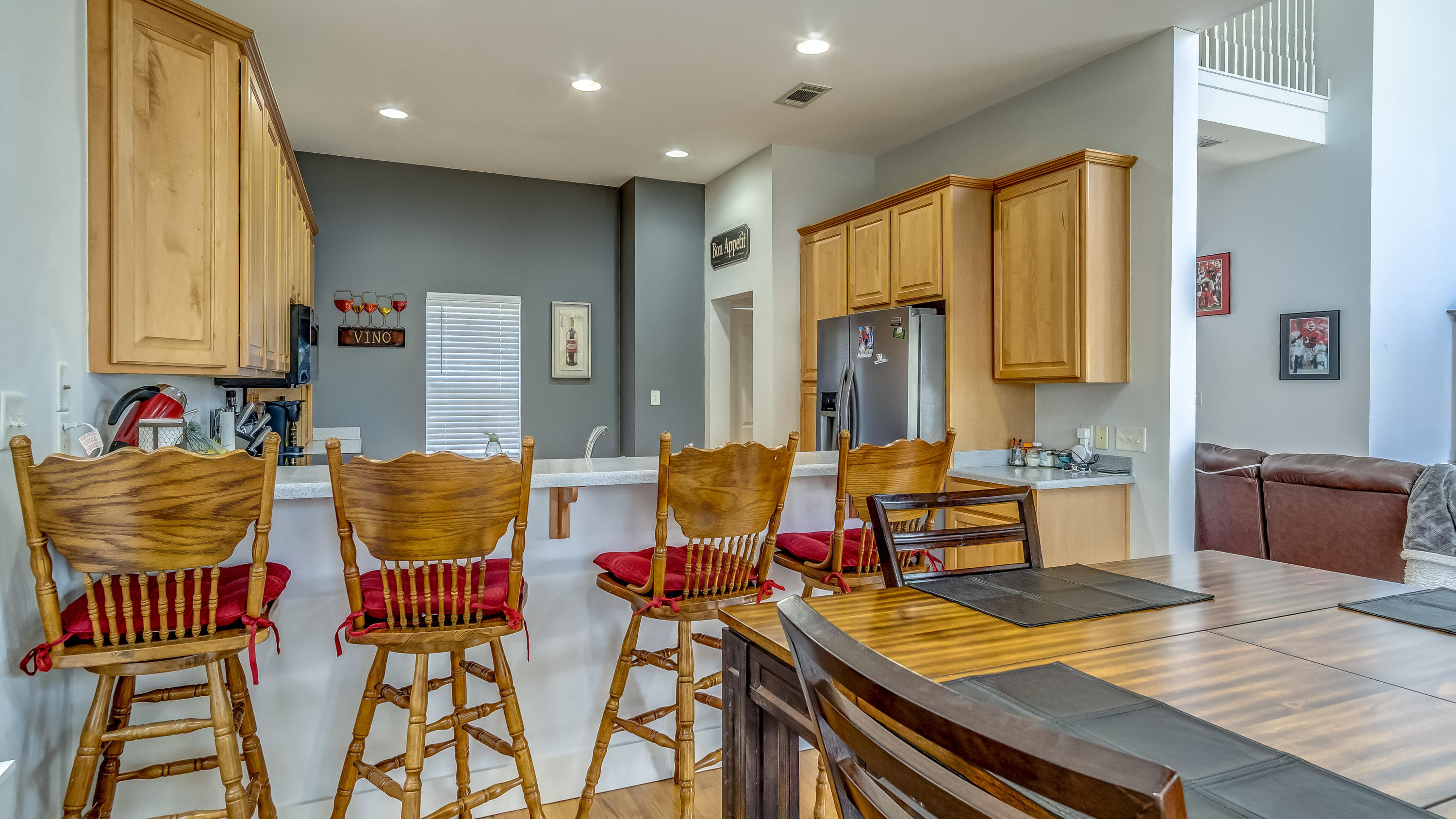 556 Mallet Bayou Road Freeport, FL 32439 - Photo 14 of 29 a view of a dining room with furniture and a window