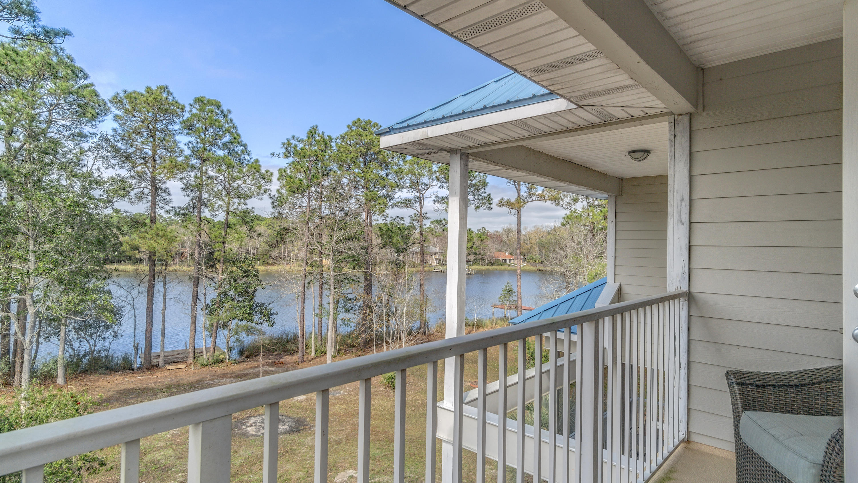 556 Mallet Bayou Road Freeport, FL 32439 - Photo 29 of 29 a view of a porch with a backyard
