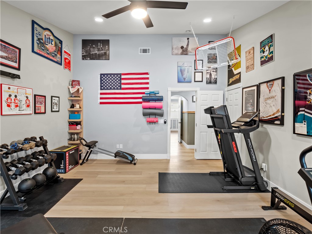 28331 Royal Road Castaic, CA 91384 - Photo 16 of 35 Bedroom 2 used as a gym