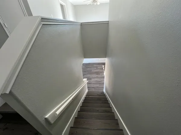 a view of a hallway