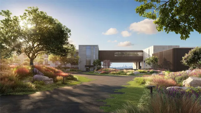 a view of swimming pool with a yard