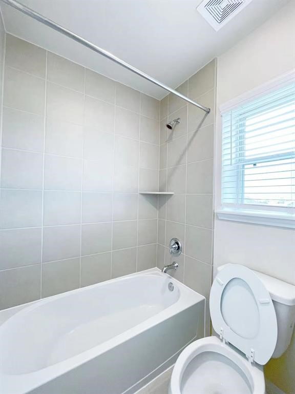 4403 Silvergrass Lane Katy, TX 77493 - Photo 20 of 26 a bathroom with a granite countertop bathtub sink vanity and toilet