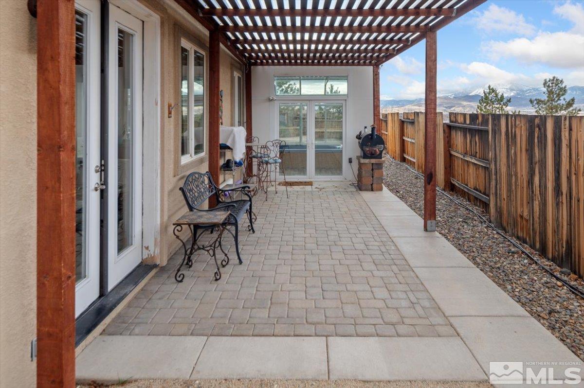 10245 Cavalry Circle Reno, NV 89521 - Photo 36 of 40 a view of a balcony with chairs