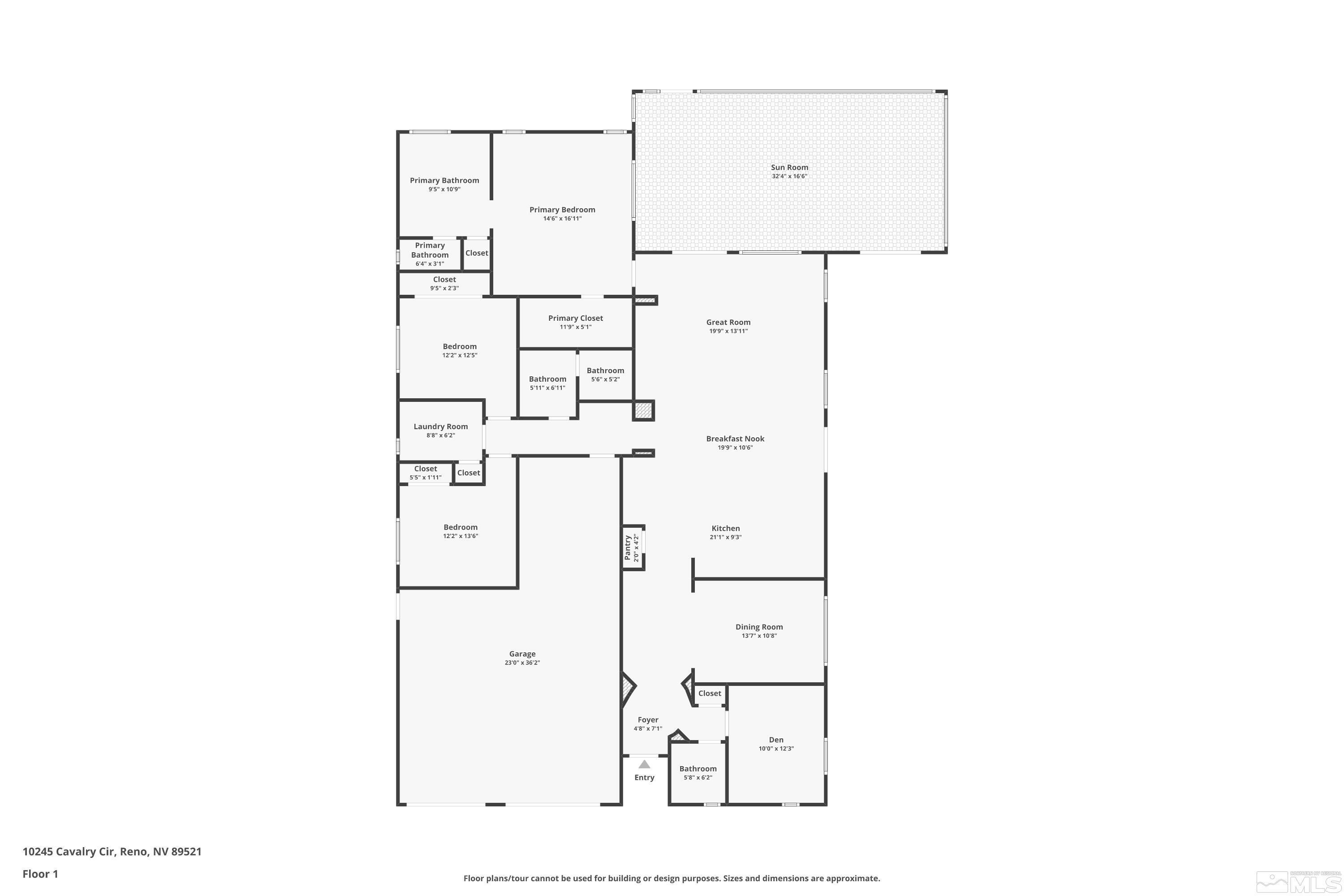 10245 Cavalry Circle Reno, NV 89521 - Photo 40 of 40 a picture of floor plan