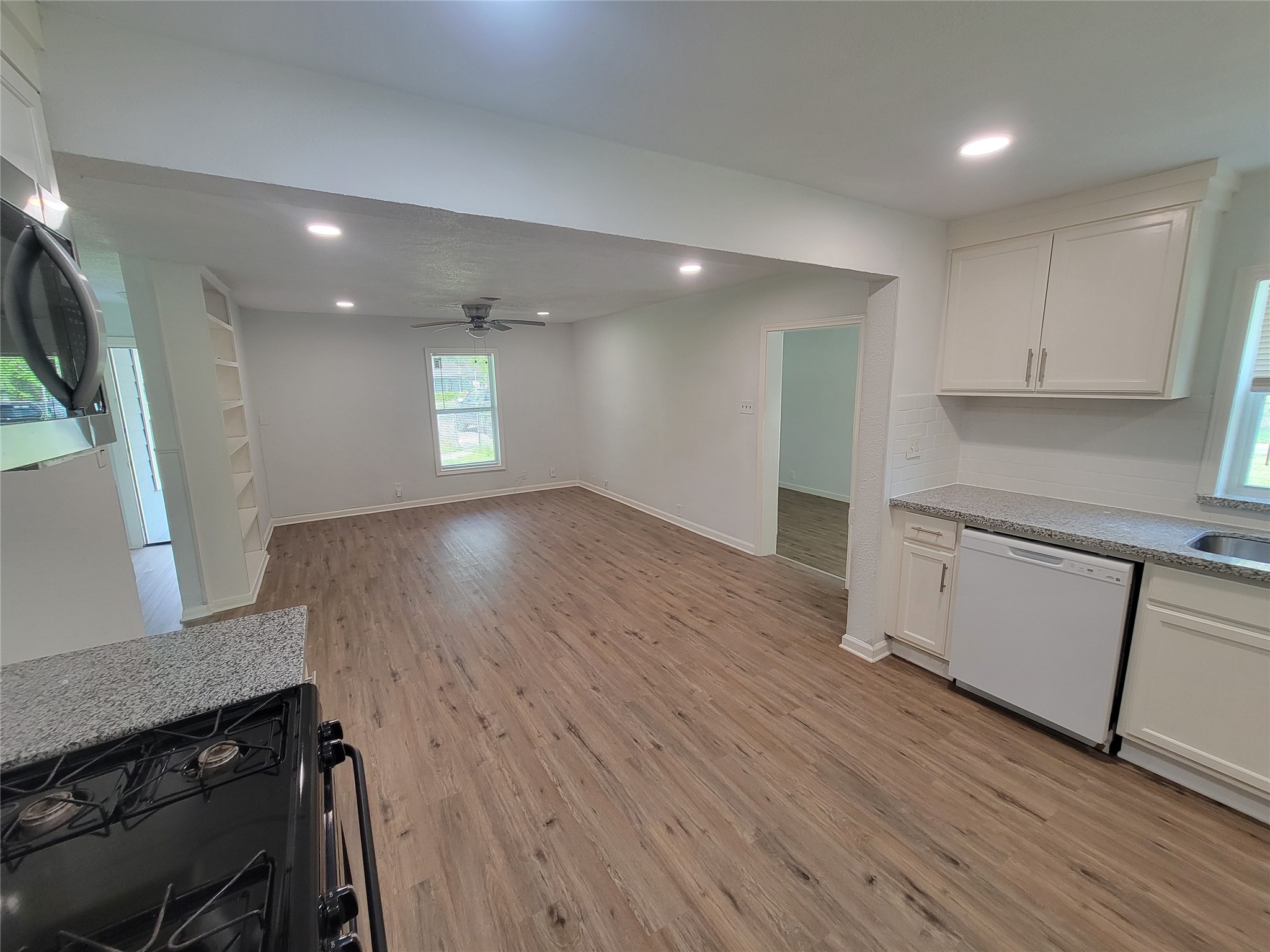 830 Becker Street Channelview, TX 77530 - Photo 7 of 19 From kitchen to main living room