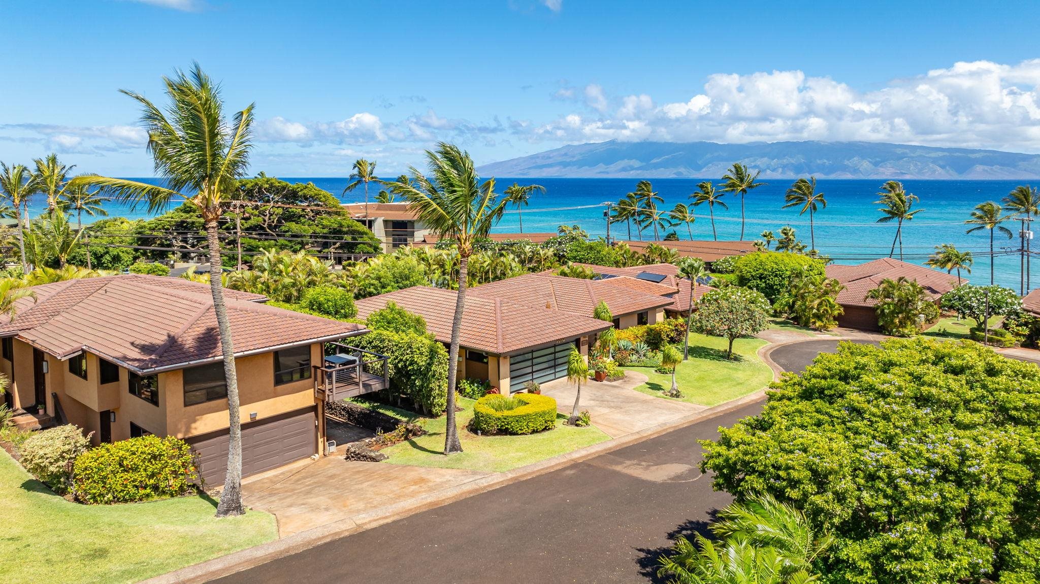 4087 North Paua Way Lahaina, HI 96761 - Photo 45 of 50 an aerial view of a house with garden space and street view