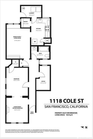 $955,000 | 1118 Cole Street, San Francisco, CA 94117