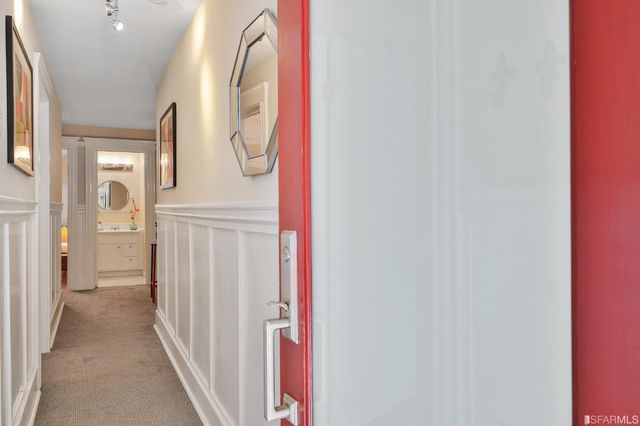 a view of a interior in the house