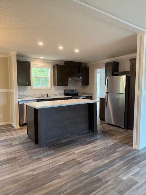 236 Dewaters Road Commerce, GA 30529 - Photo 3 of 18 a kitchen with stainless steel appliances granite countertop a sink stove and refrigerator