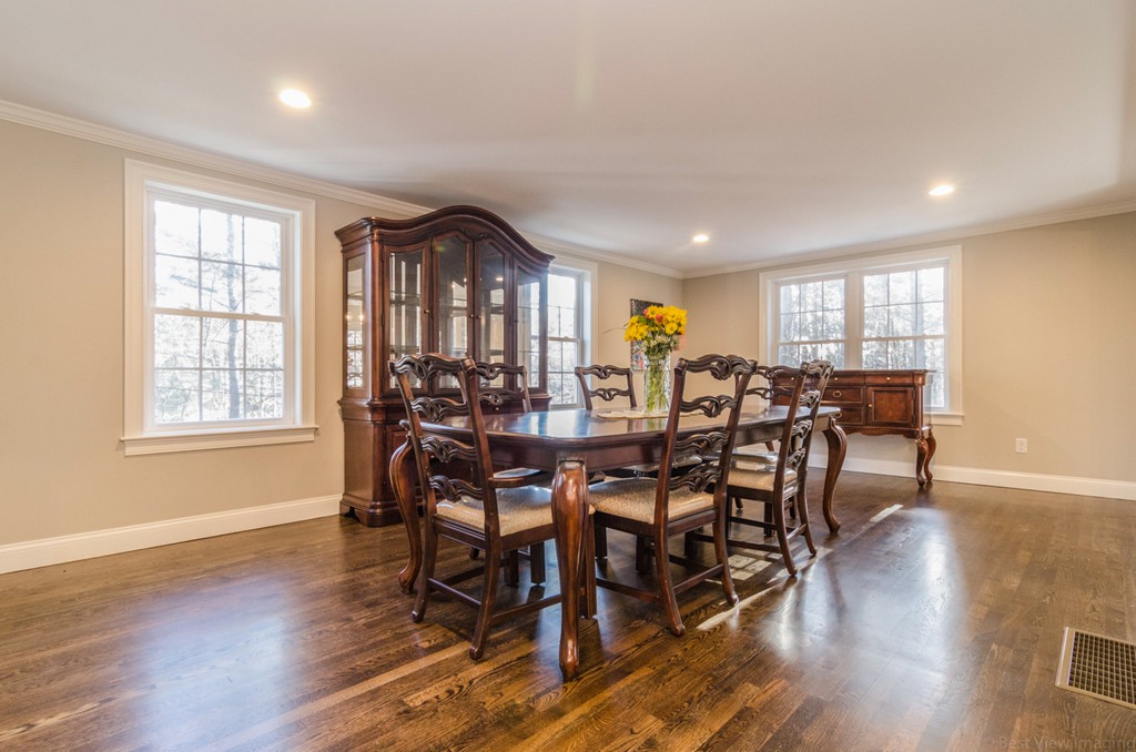 718 Main Street Acton, MA 01720 - Photo 3 of 28 a view of a dining room with furniture window and wooden floor