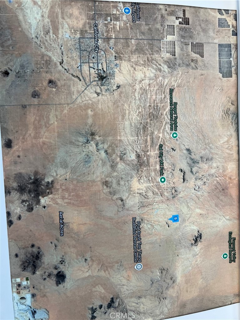 8 Debbie Drive Edwards, CA 93523 - Photo 6 of 7 Aerial view of lot location in California City . Off road paradise .