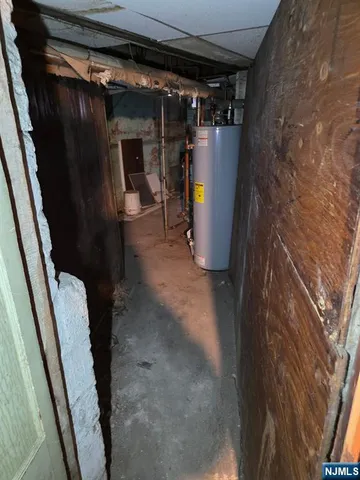 a view of water heater room