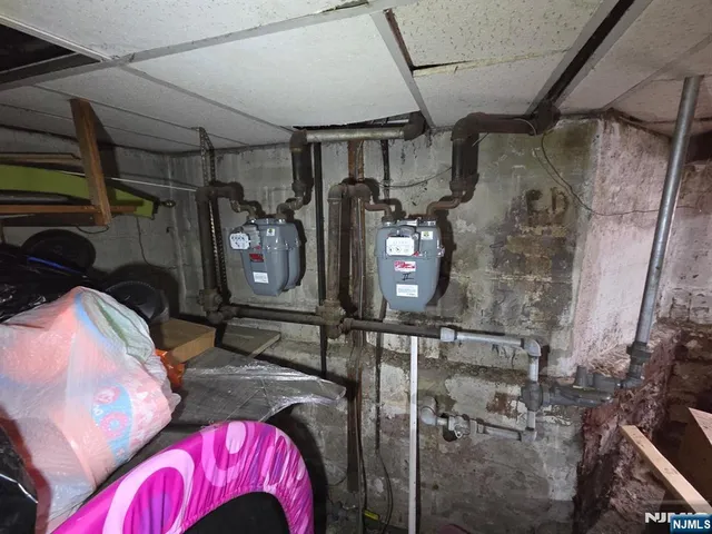 a view of storage and utility room