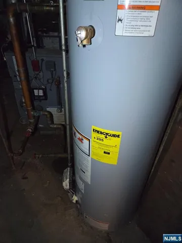 a view of water heater room