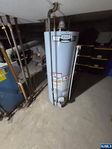 a view of storage and utility room