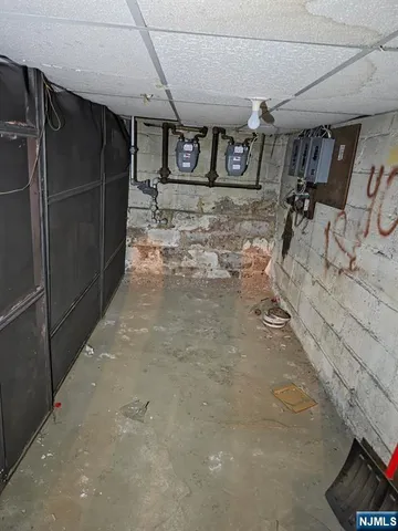 a view of storage and utility room