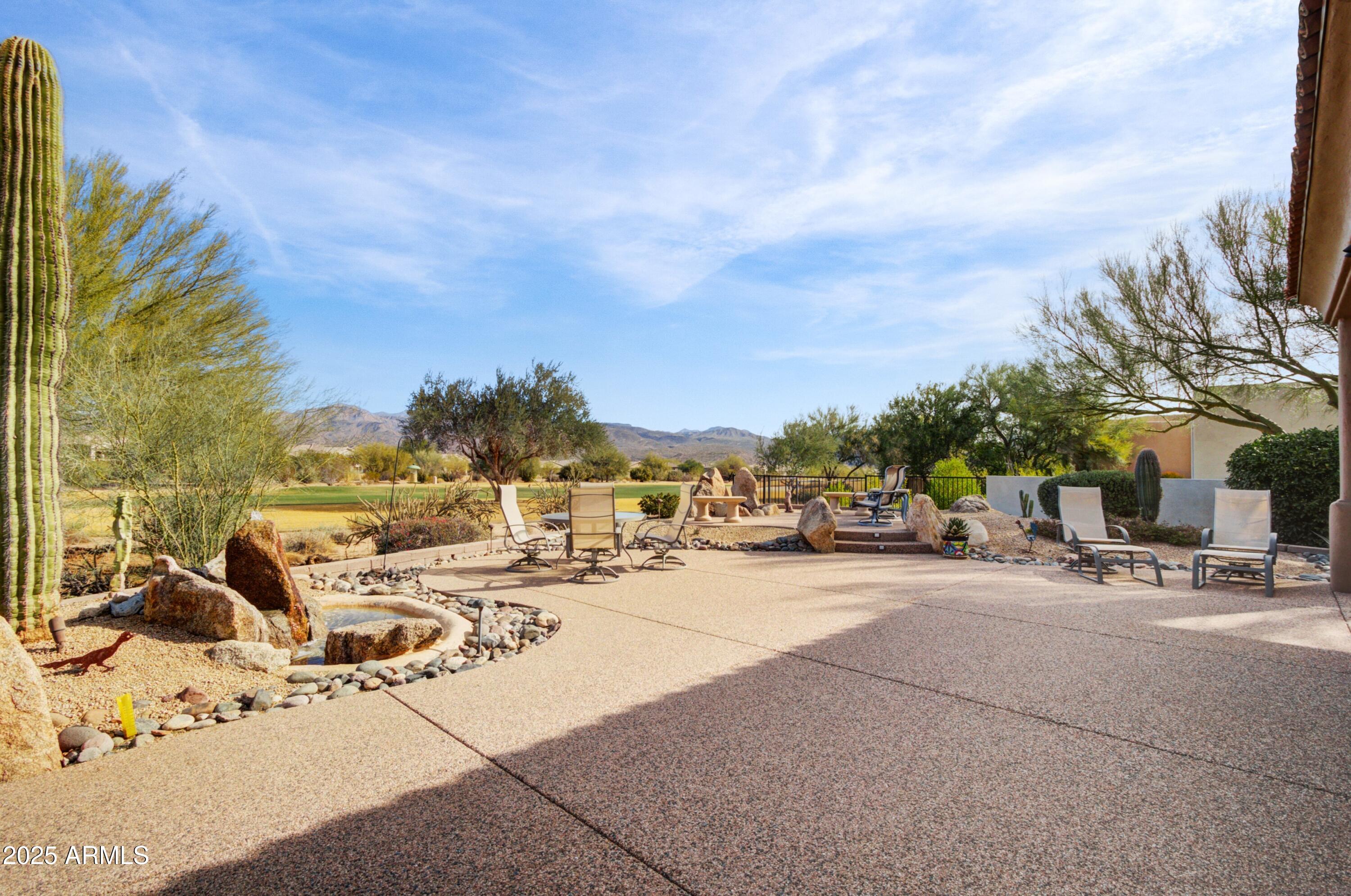 28013 Desierto Drive Rio Verde, AZ 85263 - Photo 25 of 33 a view of a terrace with chairs