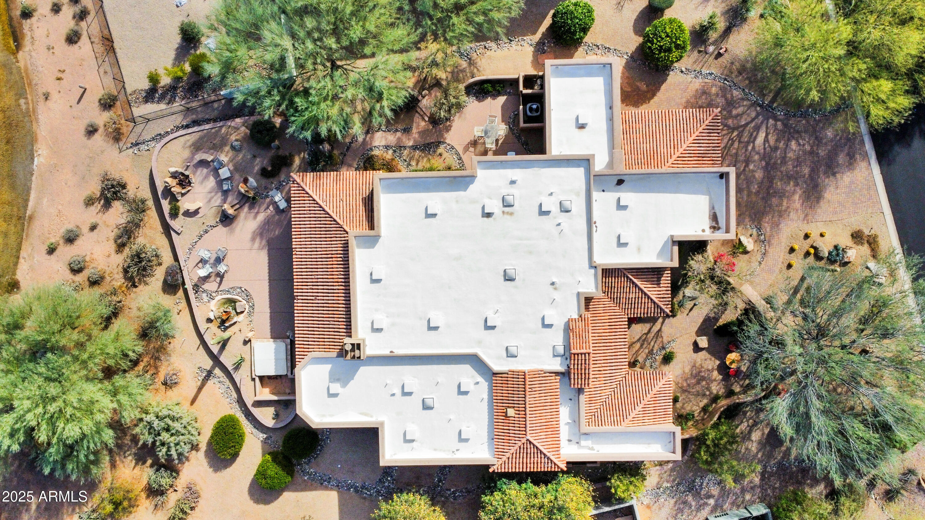 28013 Desierto Drive Rio Verde, AZ 85263 - Photo 28 of 33 an aerial view of residential houses with outdoor space