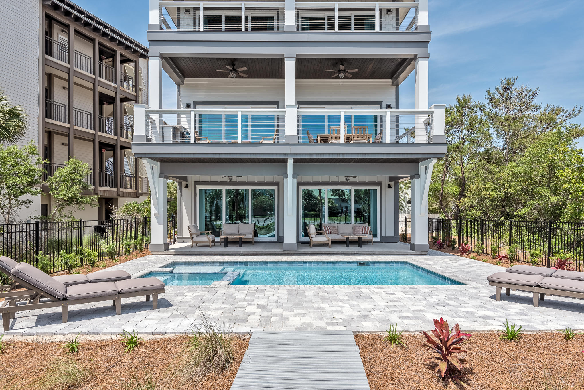 8427 East County Highway Seacrest, FL 32461 - Photo 27 of 74 a house view with a outdoor space