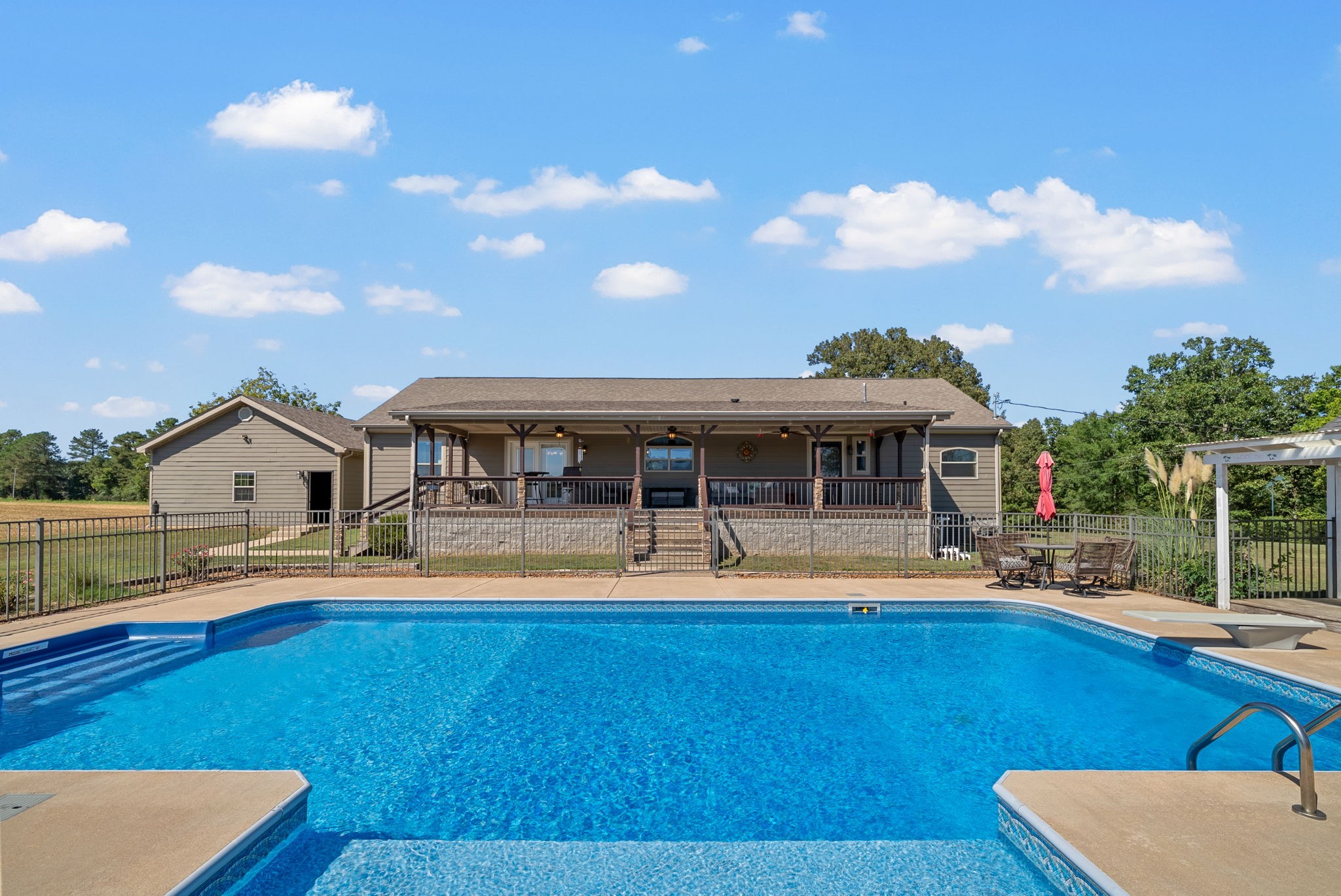 5340 Rabbit Creek Road Buchanan, TN 38222 - Photo 42 of 51 a front view of house with yard entertaining space and outdoor seating