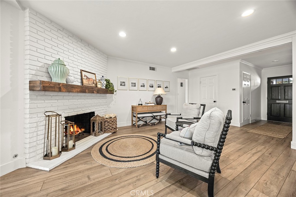 15914 West Road Whittier, CA 90603 - Photo 13 of 47 a living room with furniture and a fireplace