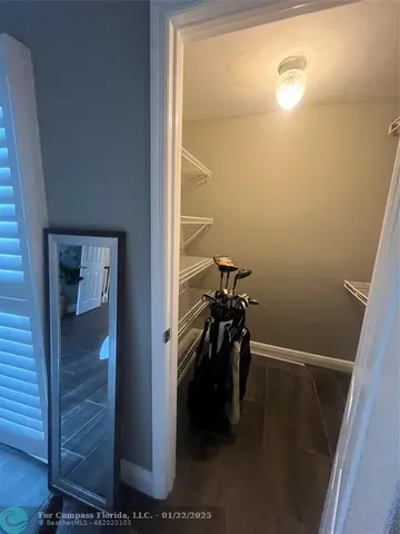 a view of water heater room