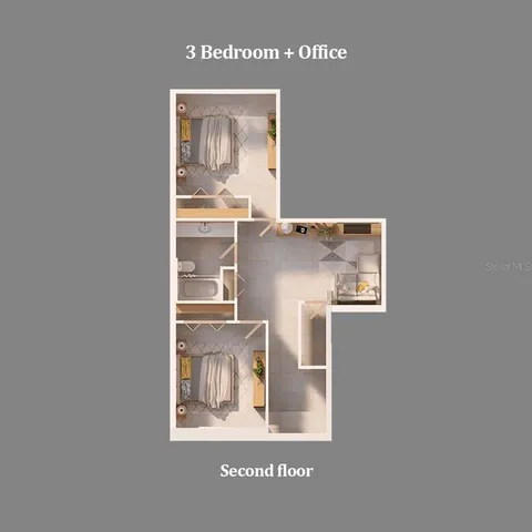 a sign broad in front of flowers