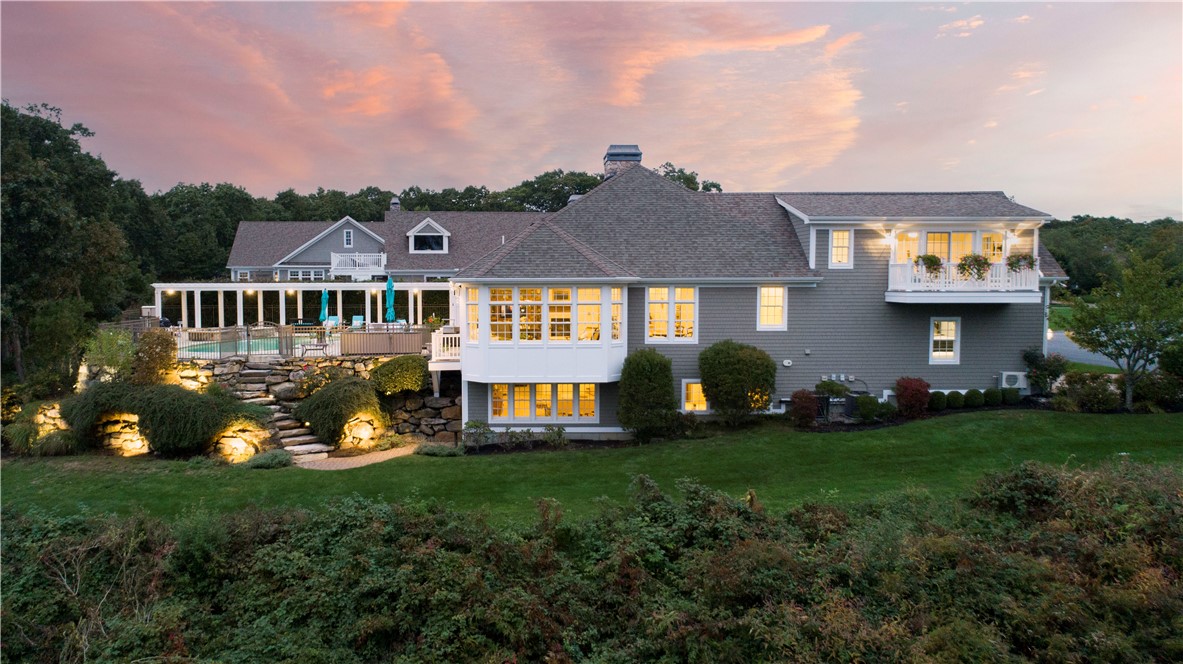 2 Kettle Cl Westerly, RI 02891 - Photo 1 of 49 Aerial side view at twilight