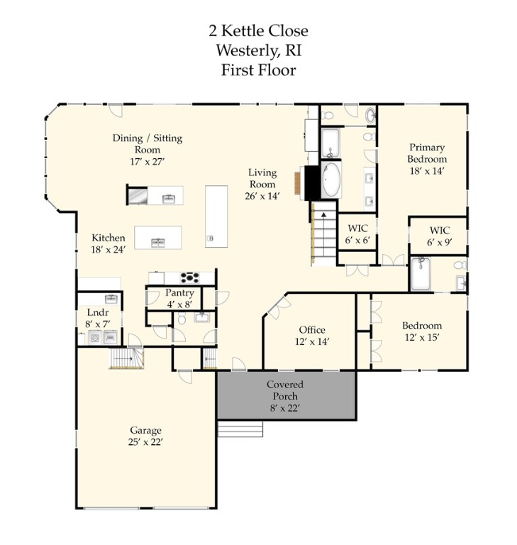 2 Kettle Cl Westerly, RI 02891 - Photo 47 of 49 First Floor